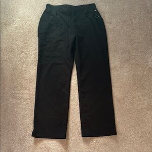 Womens Black Scrub Pants